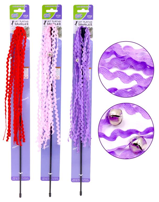 Cat Playing Dangler -  Tassel Series - 48.5CM