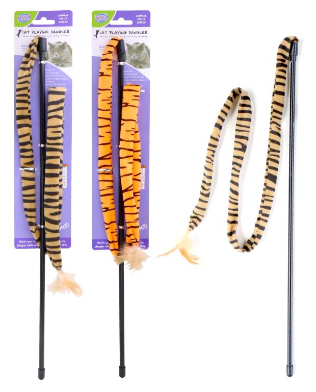 Cat Playing Dangler - Animal Print Series - 48.5CM