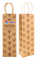 Craft Gift Bags - Tropical Palm Series - 35CM X 11.5CM 8CM - 3PK (D)
