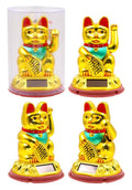 Solar Powered Lucky Fortune Gold Series Cat