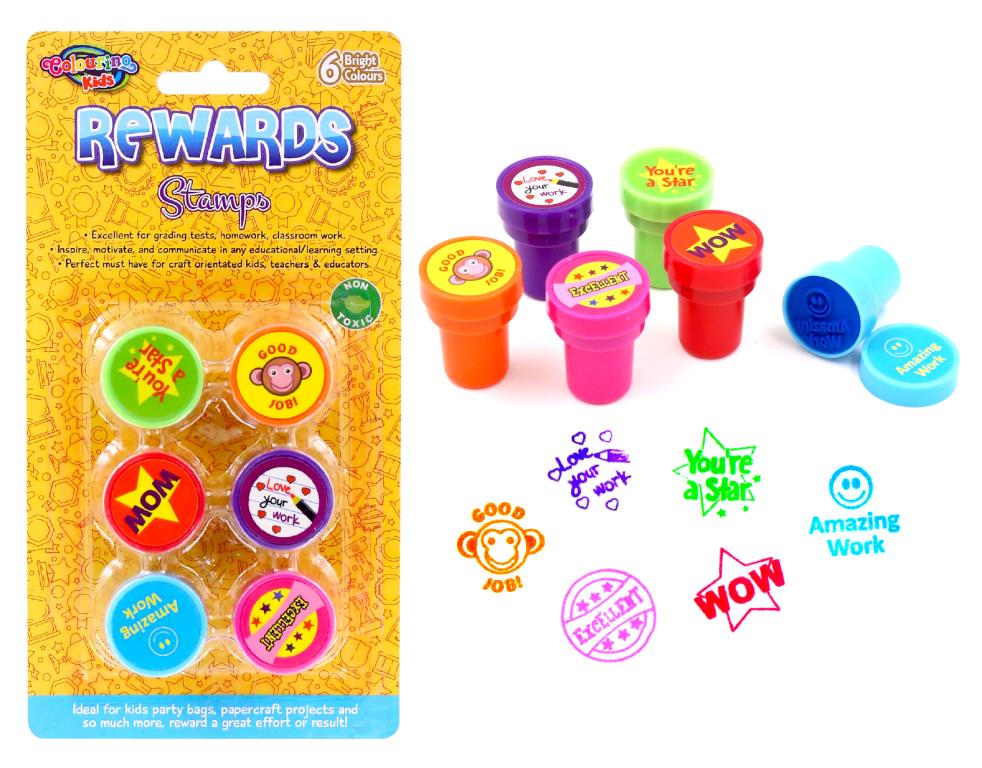 6PK Fun Stamps - Reward Series
