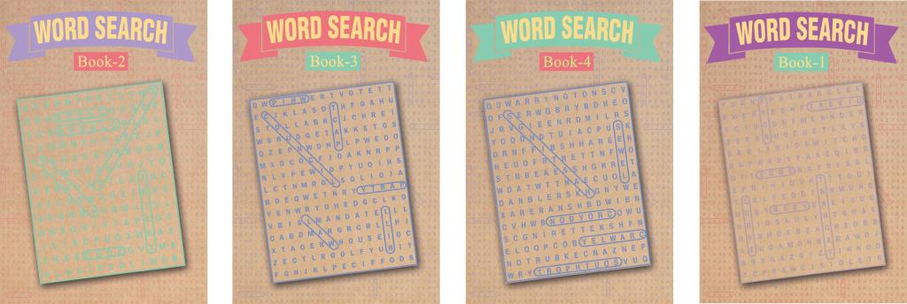 A5 Kraft Word search
