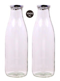 Glass Screw Top Bottle - Silver Series-1000ML