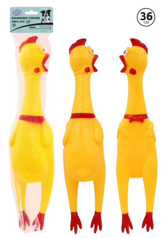 Squawking Chicken Vinyl Toy - 36CM Series
