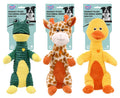 Squeaky Plush Fun Animal Series Dog Toy