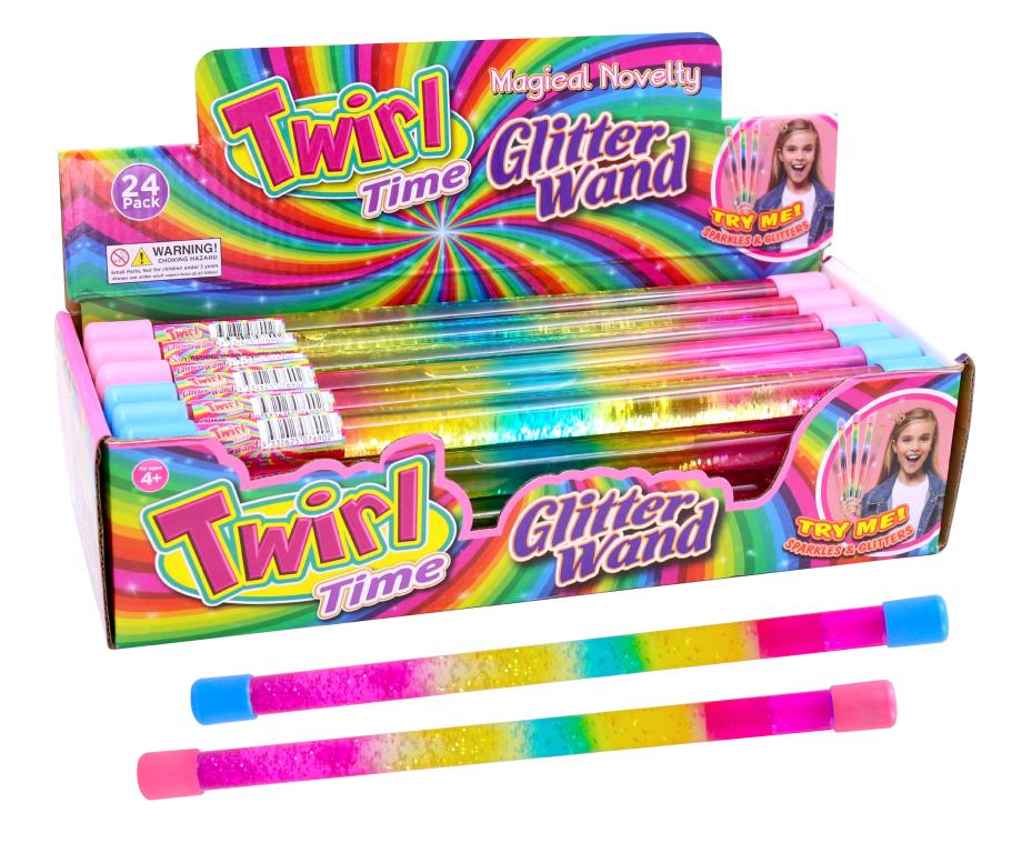 Magical Novelty Glitter Wand - Display Box Series