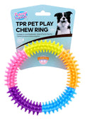 TPR Pet Play Chew Ring -  Large Series