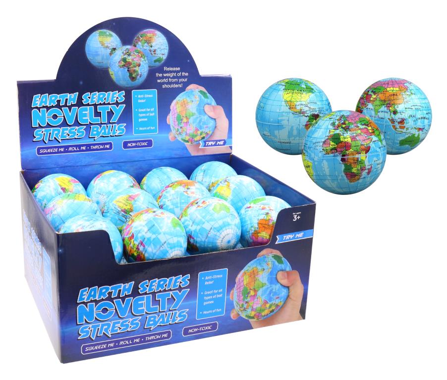 Earth Series Stress Balls- Display Box
