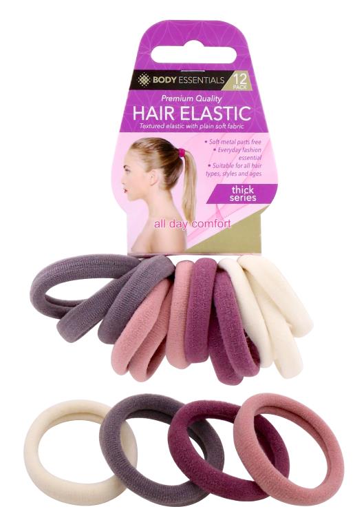 Hair Elastics (12PK) - Thick Series