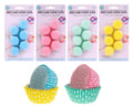 120PK Mini Paper Cake Cups-Polka Dot Series