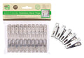 20PK Heavy Duty ECO Stainless Steel Clothes Pegs