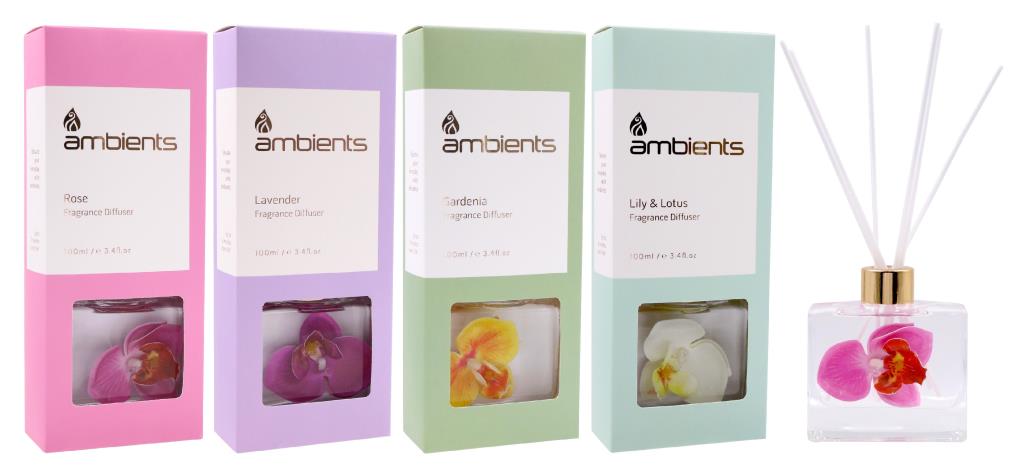 100ML Flower Series Fragrance Ratten Diffuser