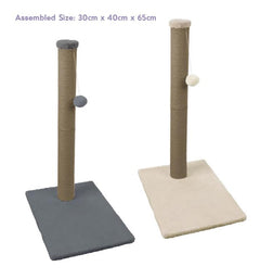 Cat Scratching Post W/ Base - 30CM X 40CM X 65CM