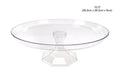 Small Series Clear Acrylic Plastic Cake/Desert Stand - 10.5"