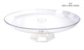 Small Series Clear Acrylic Plastic Cake/Desert Stand - 13"