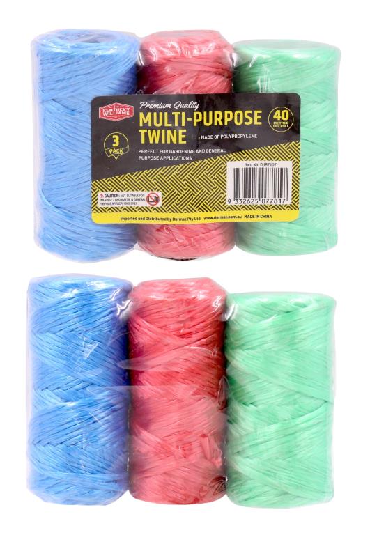 3PK Multi-Purpose Twine (40MTRS)