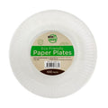 100PK ECO Friendly Paper Party Plates - 18CM
