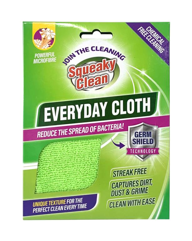 Mircrofibre Everyday Cleaning Cloth - Germ Shield Technology