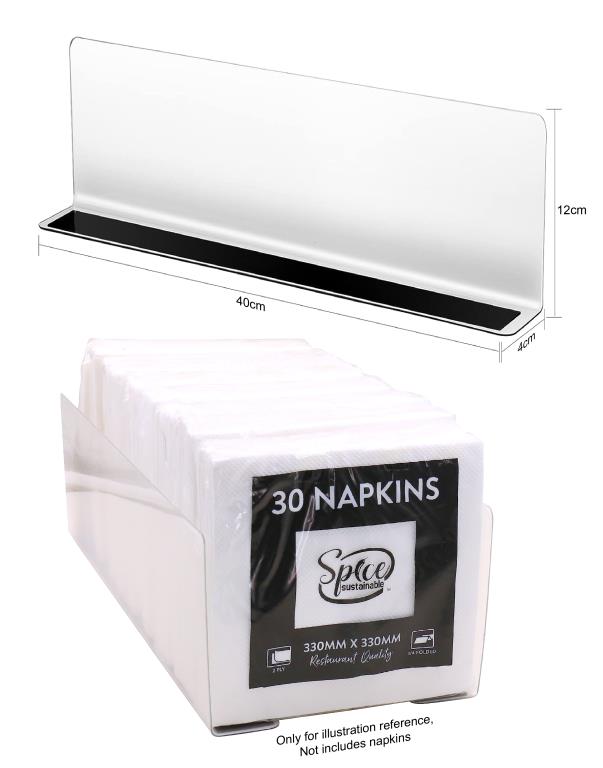 Magnetc Shelf Divider - 40CM x 4CM x 12CM