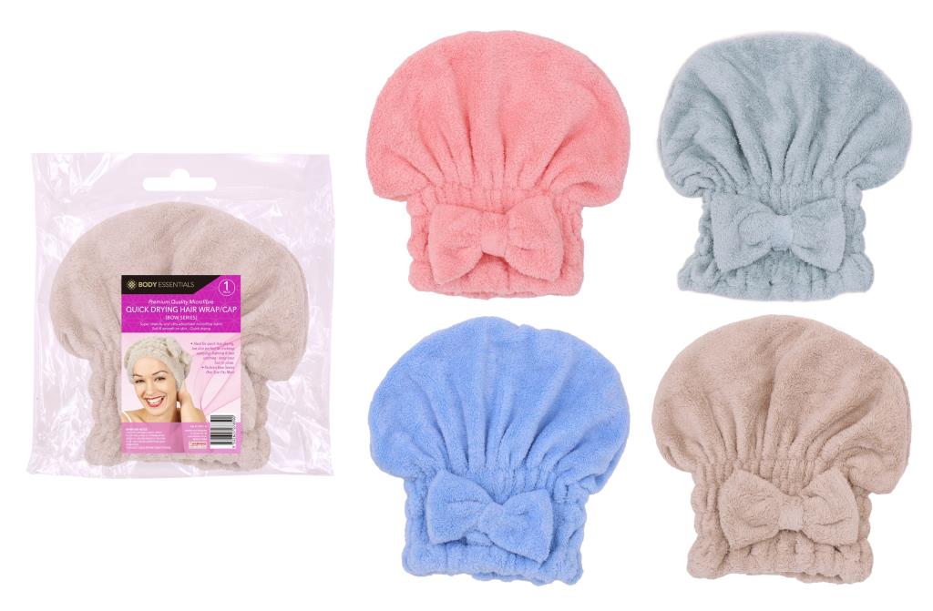 Quick Microfibre Drying Hair Cap-Bow Series