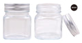 265ML Screw Top Glass Jar W/Silver Lid