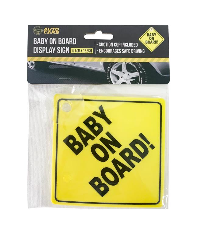 Baby On Board Display Sign
