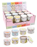 Decorative Scented Candle In Tin - Display Box Series