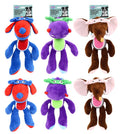 Plush Super Hero Tennis Ball Dog Toy