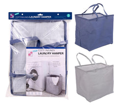 Cotton/Linen Laundry Hamper 38.5CM X 31.5CM X 42CM
