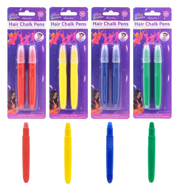 School Carnival Series - Hair Chalk Pens- 2PK (D)