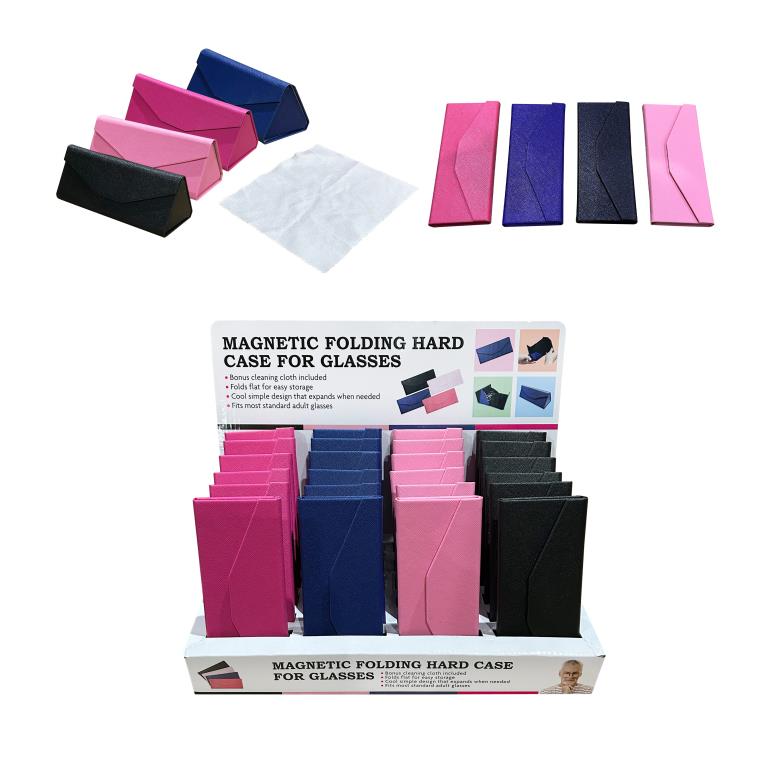 Magnetic Folding Hard Case for Reading Glasses