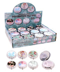 Decorative Round Steel Pill Box-Display Box Series