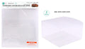 2PK Transparent Acetone Display/Gift Boxes - 15CM x 15CM x 9CM