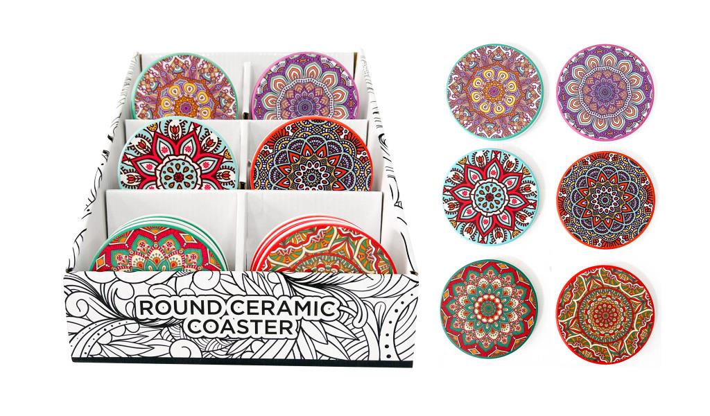 Moroccan Themed Coasters - Round Series