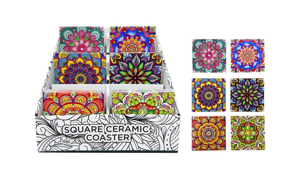 Moroccan Themed Coasters - Square Series