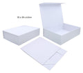 Small White Series Premium Gift Box-25CM x 20CM x 6.5CM