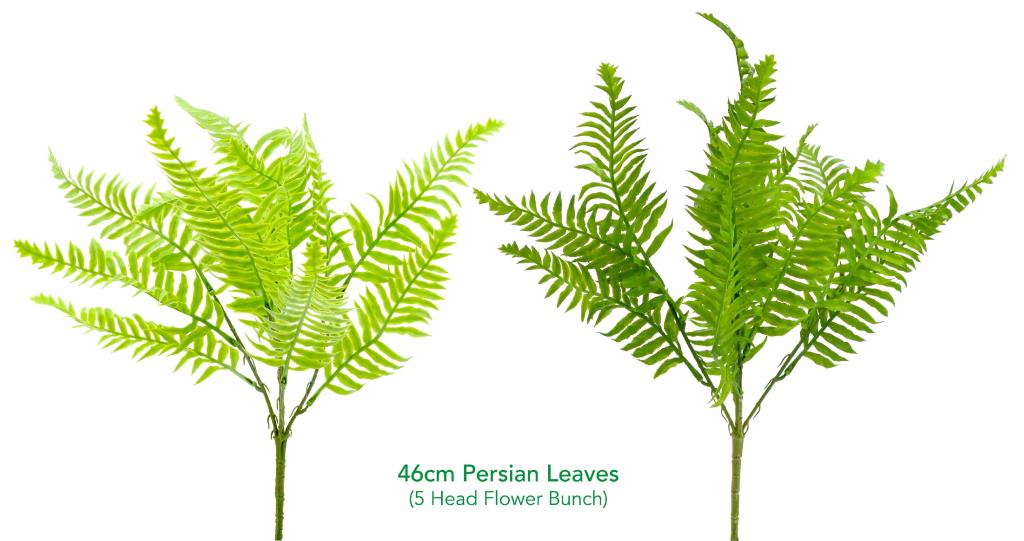 Decorative Artificial Flowers - 46CM Persian Leaves