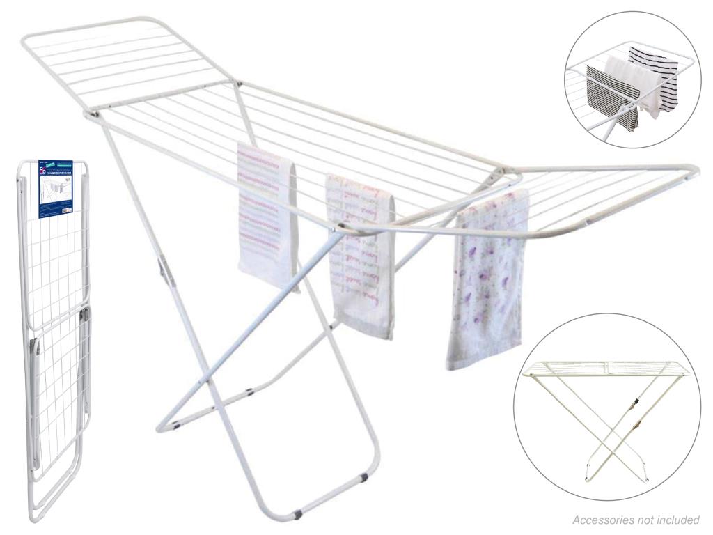 Premium Extendable Winged Series Clothes Airer-180CM x 50CM x 105CM