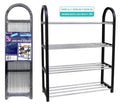 Premium 4 Tier Shoe Rack Storage - 50CM x 19CM x 68CM