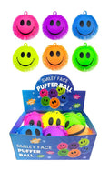 Jumbo Squishy Smiley Face Puffer Ball