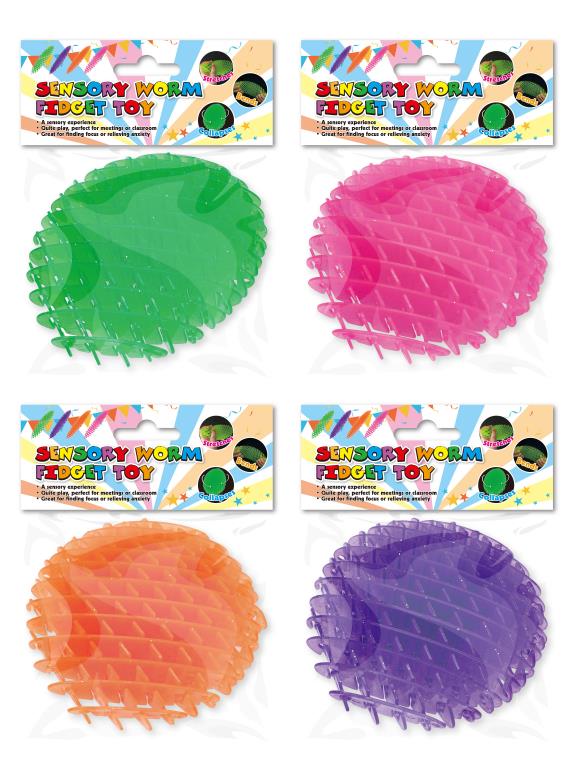 Sensory Worm Fidget Toy  (D)