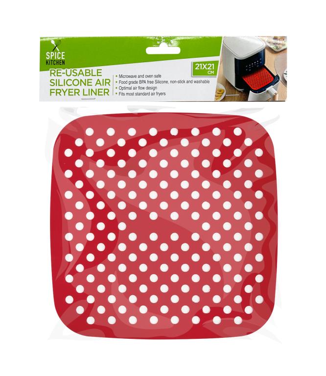 Re-Usable Silicone Air Fryer Mat - Square Series