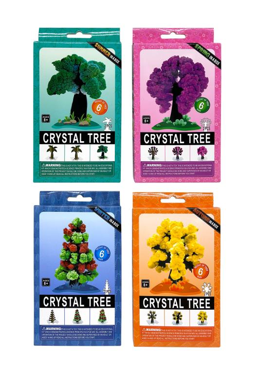 Crystal Tree Growing D.I.Y-  Science Kit (D)