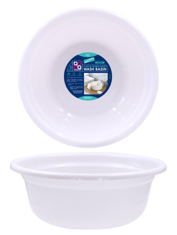 Plastic Round Series Wash Basin-3LTRE