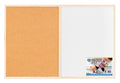 Combination White/Cork Board - 60CM x 90CM