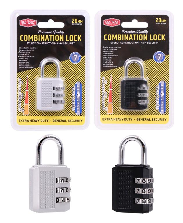 Heavy Duty 20MM Combination 3 Digit Series Lock