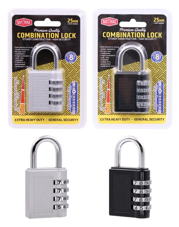 Heavy Duty 25MM Combination 4 Digit Series Lock