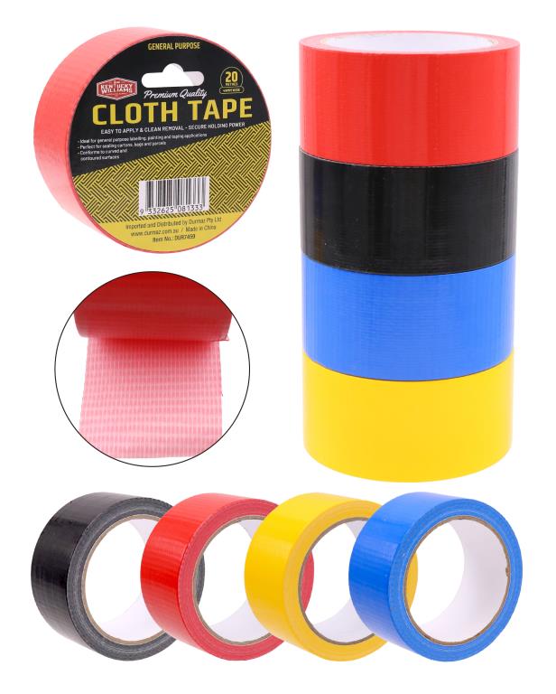 20MTR X 48MM Heavy Duty All Purpose Cloth Tape