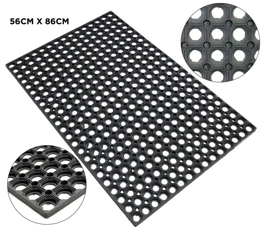 Anti-Fatigue Rubber Mats-86CM x 56CM x 10MM