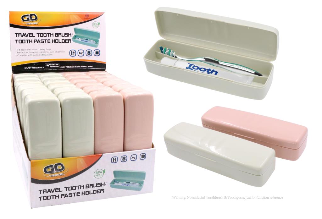 Travel Tooth Brush/Tooth Paste Holder-Display Box Series
